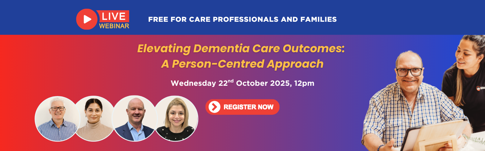 Maxlife Care Webinar Banner - Dementia Care Maxlife Care Webinar Banner - Dementia Care